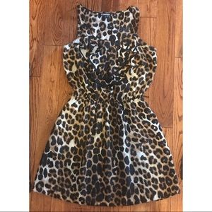 Express leopard print dress